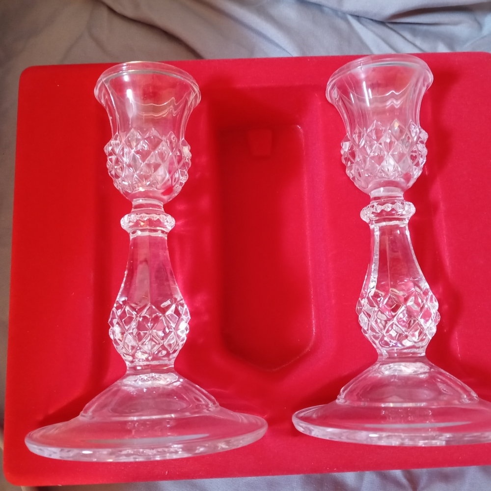 Crystal Candle Holders